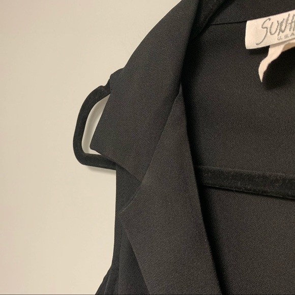 Vintage 60s/70s Sharp Collar Sleeveless Blouse - Picture 7 of 12